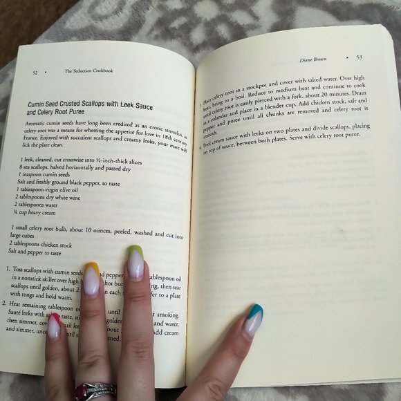 The Seduction Cookbook Diane Brown recipes aphrodisiac cooking - Picture 4 of 4